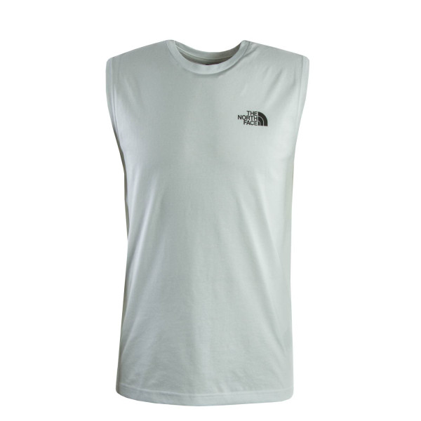 Herren Tanktop - Simple Dome - White