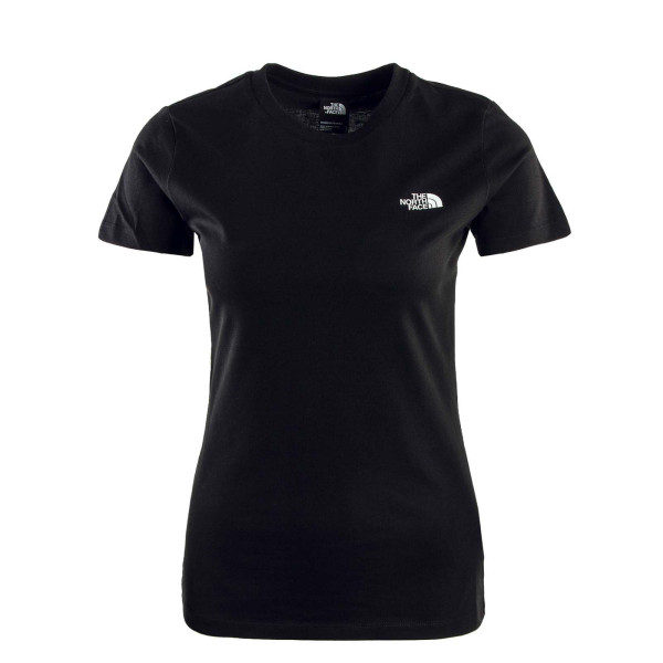 Damen T-Shirt - Simple Dome Slim - Black