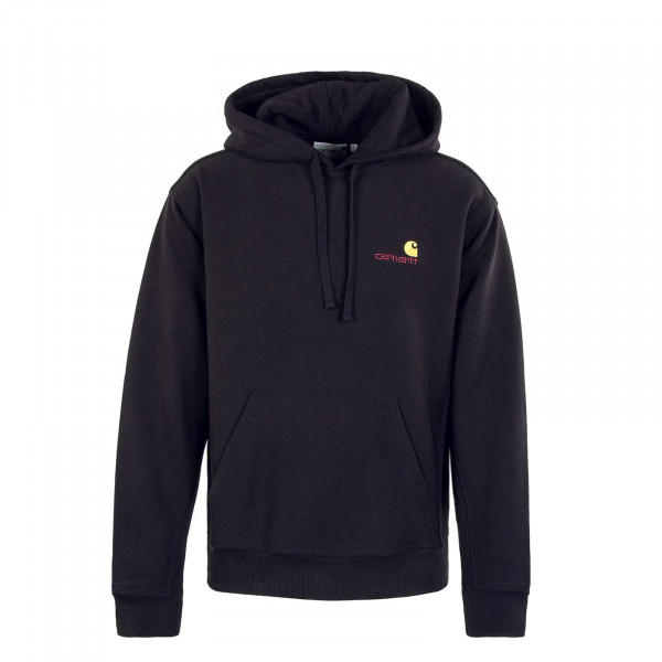 Herren Hoody - American Script - Black