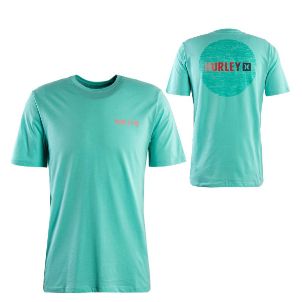 Herren T-Shirt - EVD Circle Gradient - Turquoise