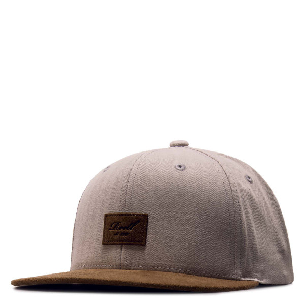 Cap - Suede - Ash Herringbone