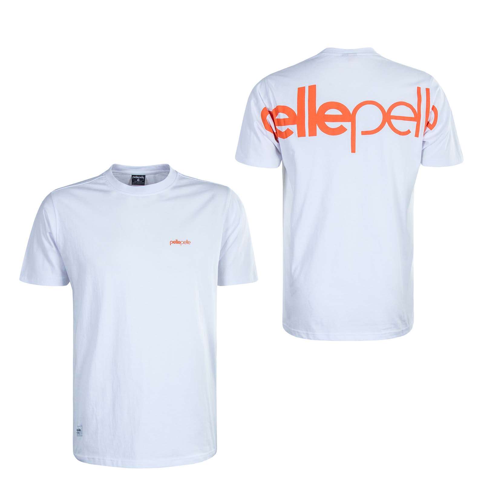 Weiss Oranges T Shirt Von Pelle Pelle Online Kaufen Bodycheckt Shirts Shirts Bekleidung Manner Bodycheck