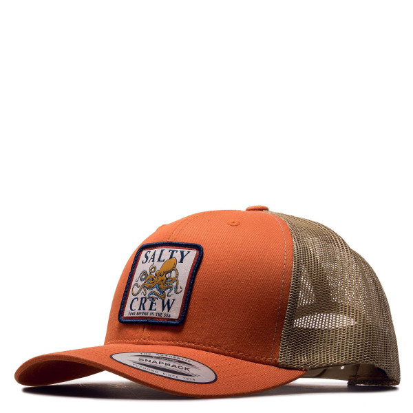 Cap - Ink Slinger Retro Trucker - Orange / Khaki