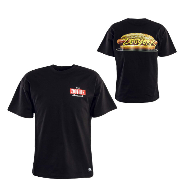 Herren T-Shirt - Hot Dog - Black