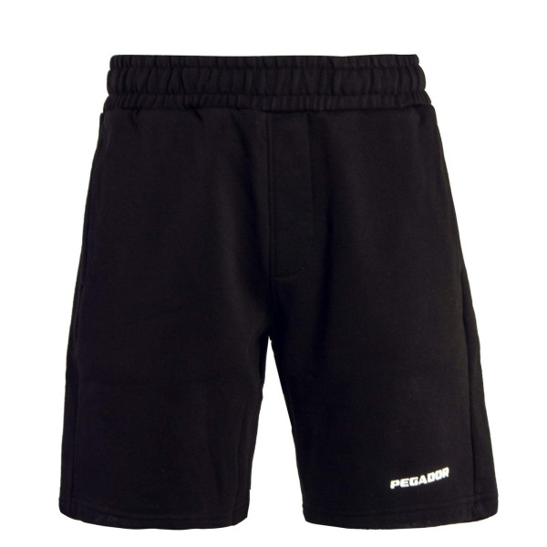 Herren Shorts - Logo Heavy Sweat - Wash Black / White