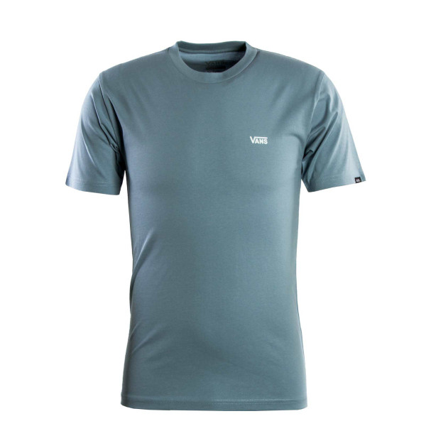 Herren T-Shirt - Left Chest Logo - Dusty Blue