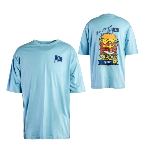 Herren T-Shirt - Burger Graphic - Losdod Blue